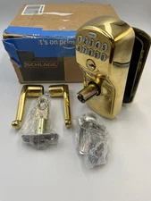 SCHLAGE FE595 CAM 505 16-234 10-027 Camelot Accent Keypad Lever with Flex Lock