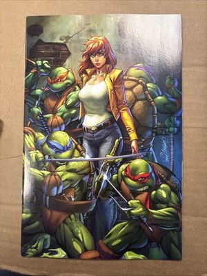 TEENAGE MUTANT NINJA TURTLES #20 300TH ISSUE [1:200] Campbell Virgin Art!