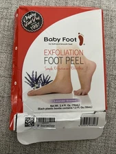 Baby Foot Exfoliation Foot Peel Lavender Scented Exp: 2028