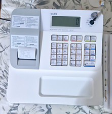 Casio SE-G1 Wired Electric Lockable Cash Register w/ Till Drawer & Insert