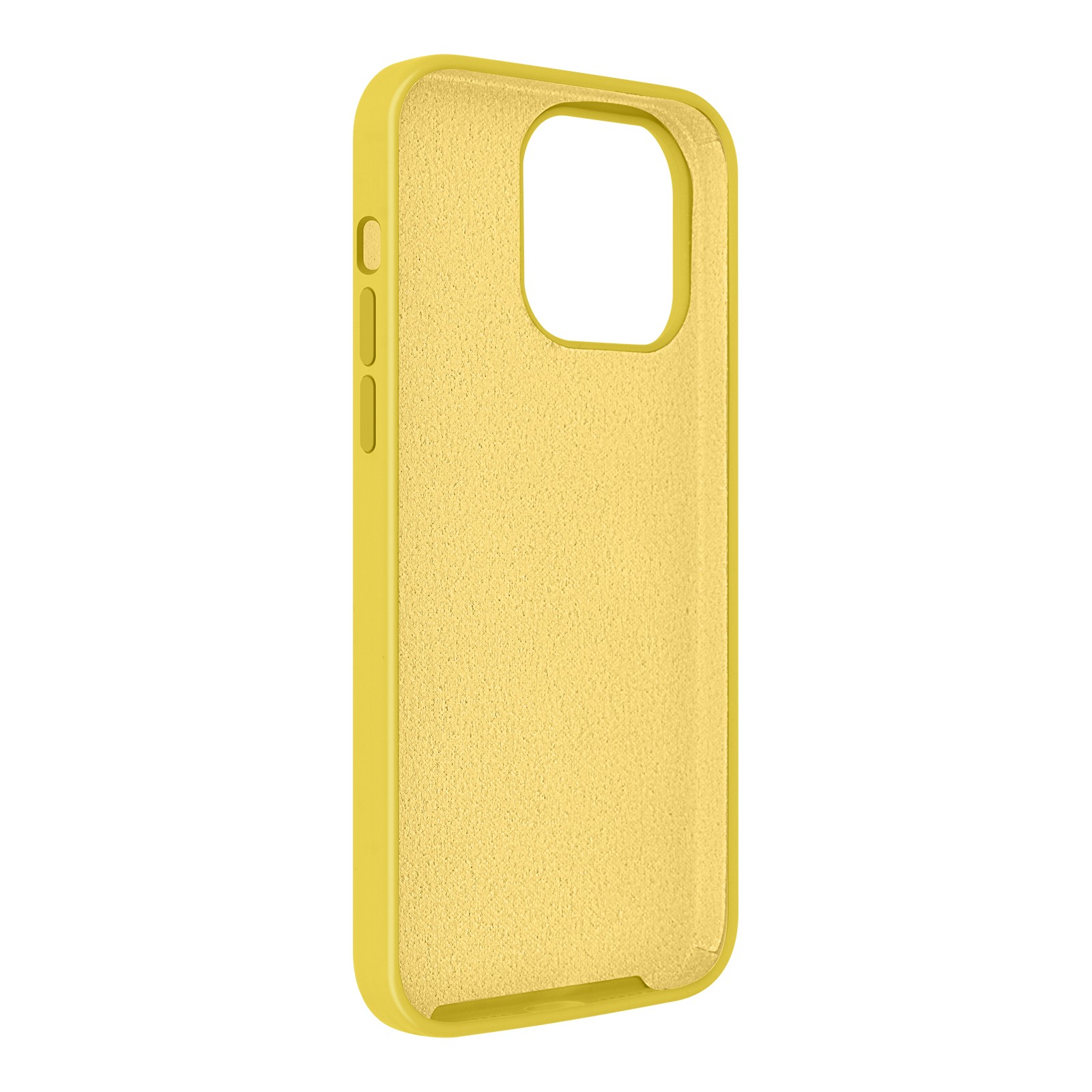 Coque iPhone 14 fine et souple antichoc jaune - 2