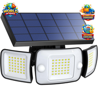 Solarlampe AußEn Mit Bewegungsmelder 1200LM Gartenbeleuchtung LED Licht