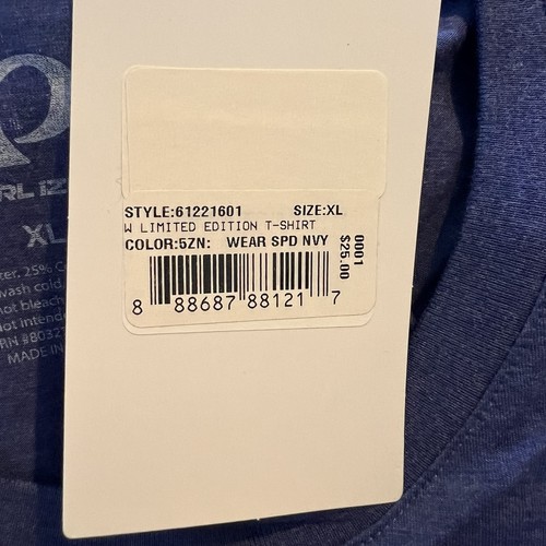 Pearl Izumi Wear Speed Women’s T Shirt Top Blue Size XL - Picture 4 of 5