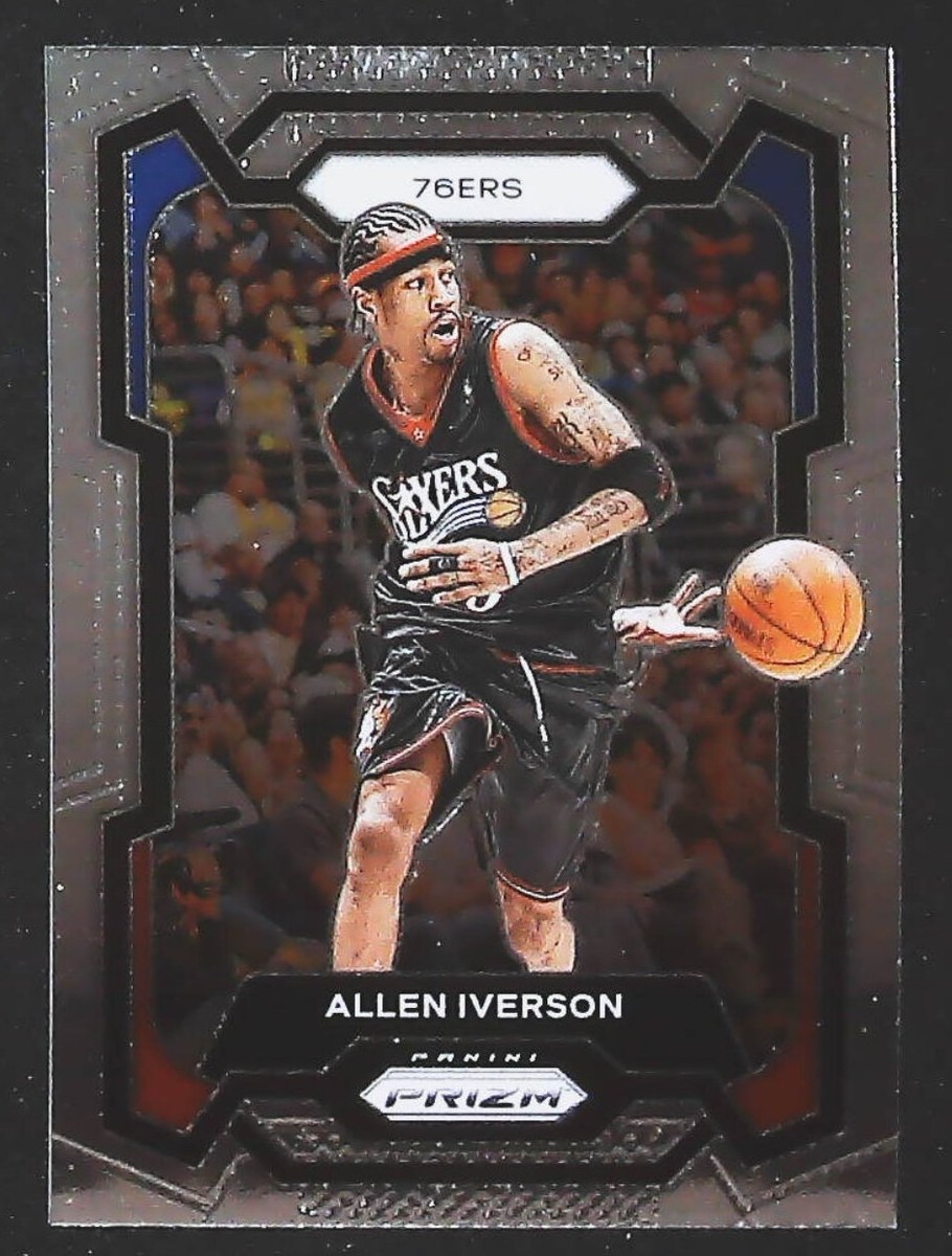 2023-24 Panini Prizm Allen Iverson #184 Philadelphia 76ers | eBay