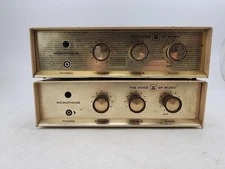 Pair Of Vintage Voice Of Music 1450 Tube Amplifier VM 5 Watts Mono Tested