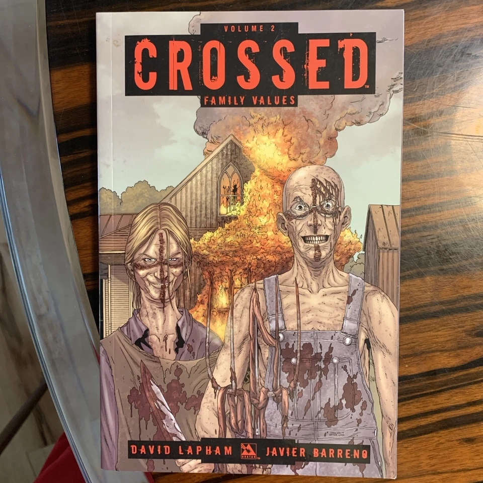 CROSSED TPB Lot COMPLETE 1 2 3 4 5 6 7 8 9 10 11 12 13 14 15 16 17 ADULTS ONLY!! - Image 3 of 4