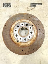 Disco freno trasero izquierdo maserati gran turismo 2011