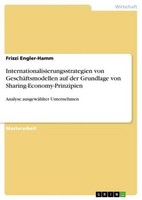 Internationalisierungsstrategien Von GeschäFtsmodellen Auf Der Grundlage Von Sha