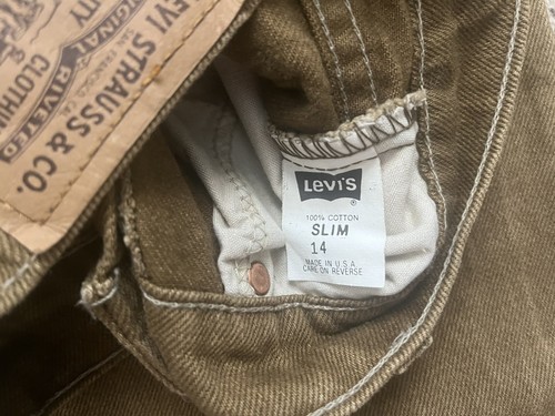 Vintage Levi’s Jeans Orange Tab Kids 14 - Picture 7 of 15