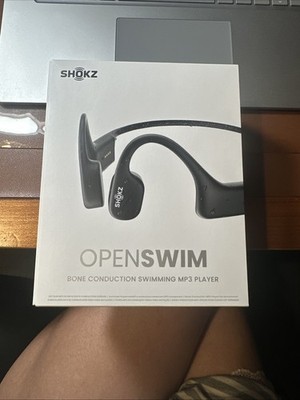 Shokz OpenSwim S700 Bone Conduction Open-Ear MP3 Swimming Headphone - Black
