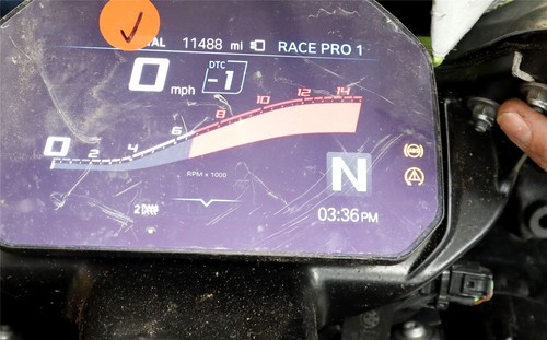 Lot#60343 2021 BMW S 1000 RR SPORT -SPARES/REPAIR (NON-STRUCTURAL) - Picture 10 of 12