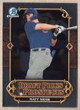 Matt Shaw 2023 Bowman Draft Baseball Draft Picks and Prospects #DPP-8 Cubs