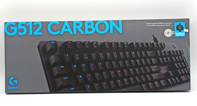 Logitech G G512 Carbon Gaming-Tastatur  - Schwarz QWERTY Italienisch