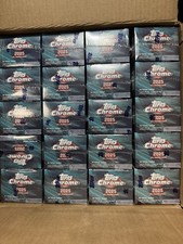 2025 NFL Topps Chrome Football Lot Of (40) Blaster Box