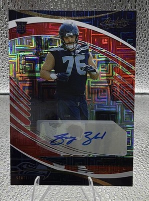 2025 Panini Absolute - Rookies Grey Zabel #125 Red Squares Signatures /150