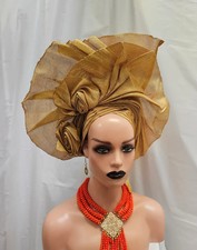 Party African Trditional Auto gele Headtie for women