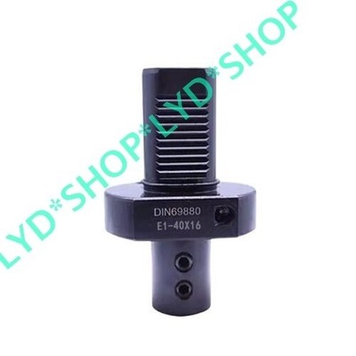 1 Pc. New E1-40X16/20/25/32/40/50 VDI Boring Bar Holder DIN69880 For CNC Lathe #