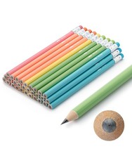 Mr. Pen- Jumbo Pencils, 30 Pencil, Preschool 30 pcs, Pastel shades Barrels