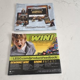 LEGO Dol Guldur Battle 79014 The Hobbit Manuals & Advertising Inserts