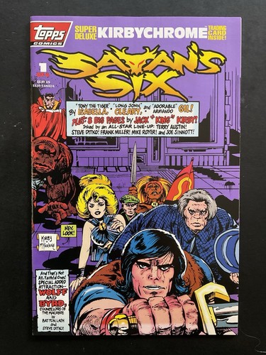 JACK KIRBY FUMETTI. Bronzo-età moderna. Sei di Satana. Stella in argento. Demone. Cap’t Vic - Foto 8 di 18