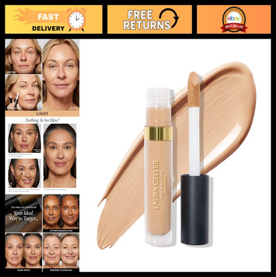 Buildable Medium to Full Coverage Liquid Concealer - Light - Covers Dark Circles