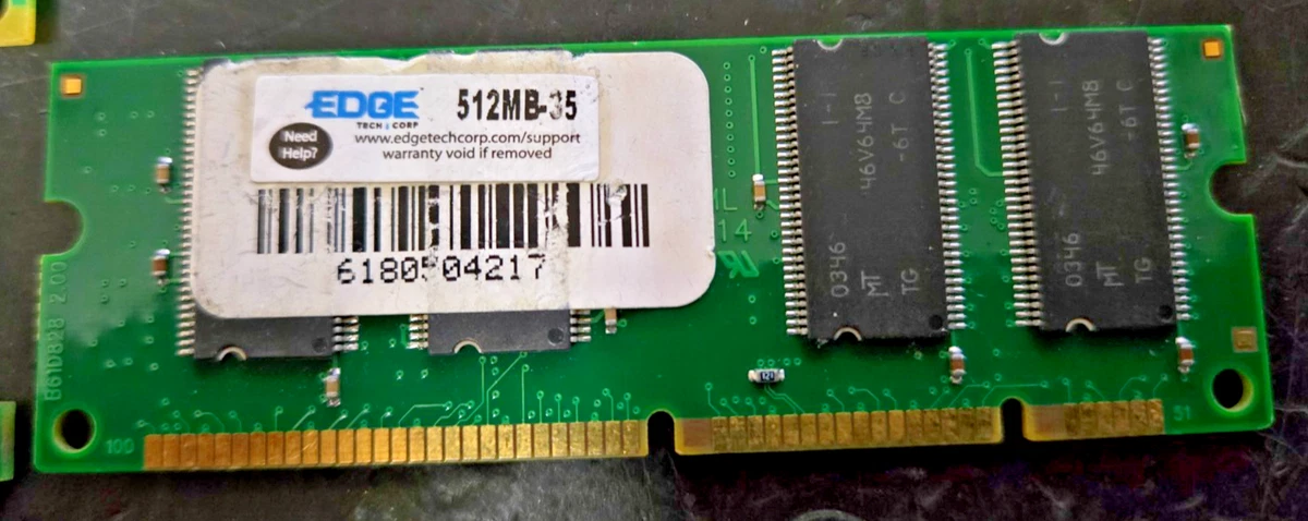 Preços baixos em SDR SDRAM de 512 MB de capacidade Total 1 Módulo