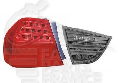 Feu arrière-gauche extérieur LED BMW S3 E90 éclairage LED intense pour carrosserie 4 portes
