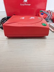 Dreamcast SEAMAN Xmas Package Red Console Limited Boxed SEGA Tested System JP