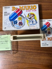 [Good condition] Dr.Mario Famicom FC with box explanation Dr.Mario