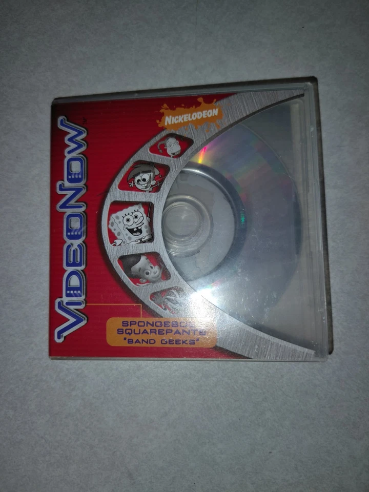 Reproductor de video personal Hasbro VideoNow plateado, con 3 discos de exhibición, vintage 2003 Foto 4 de 4