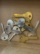 Lot Of 5: COLE National Key C0105 Key Blank