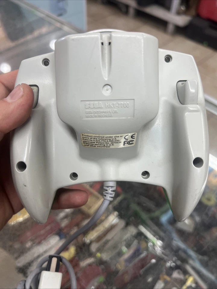 Pad controlador Gamepad verde transparente Sega Dreamcast modelo OEM probado HKT-7700 Foto 3 de 4