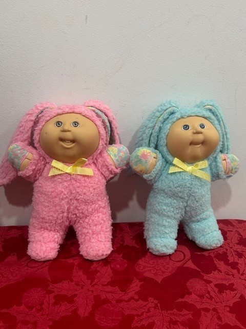 1990 Cabbage Patch Babyland Bunnies - Girl & Boy