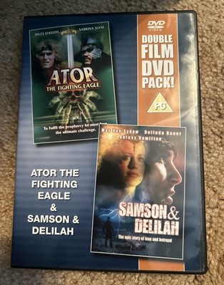 Ator The Fighting Eagle - Samson & Delilah - DVD - 2 Films - PAL Encoded NON-USA
