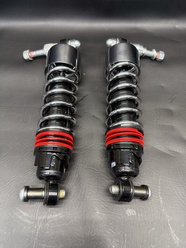 Burly B28-1204 Chrome 11.5" Slammer Plus Lowering Shocks Harley 80-25 FLH #383