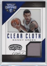 2014 Panini Totally Certified Clear Cloth Jersey Blue 63/199 Danny Green #58 i2b