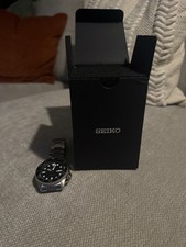Seiko 5 Sport Automatic Watch SRPD55K1 BlackDial Stainless Steel Men's Watch