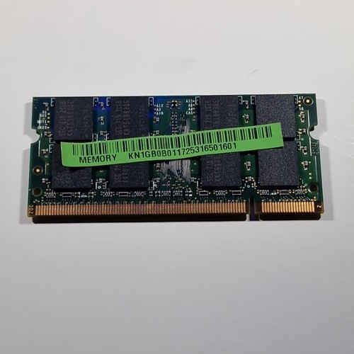 Samsung 1GB 2Rx8 PC2-5300S (DDR2-667) Memory Ram Laptop (M470T2953EZ3-CE6) - Picture 7 of 7