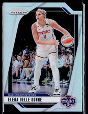 2024 Panini Prizm WNBA #7 Elena Delle Donne Washington Mystics Silver Prizms