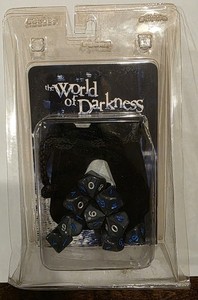 The World of Darkness Dice Set Hidden In The Darkness