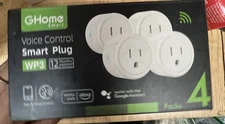4-PACK GHOME VOICE CONTROL SMART PLUG WP3