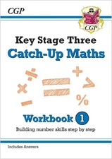 CGP Books KS3 Maths Catch-Up Workbook 1 (with Answers) (Paperback) (UK IMPORT)