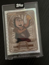2025 Disney Topps Minted - Cogsworth -  26/100