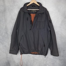 Vntg Eddie Bauer Jacket Mens Large Tall Nylon Outdoor Utility Anorak Windbreaker