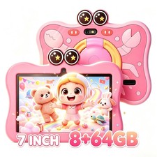 7 Inch Kids Tablet Octa-Core 8GB RAM 64GB ROM Parental Control Kid Mode Gift