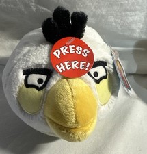 Angry Birds Plush 5" NO SOUND Matilda White Bird Toy  Mini