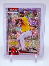 2026 Topps Series 1 Baseball Celebration Lucas Giolito Confetti Foil Red Sox
