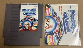 PINBALL QUEST Game complete with Box & Manual Nintendo NES