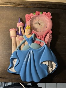Disneys Cinderella Believe In Your Dreams Wall Clock