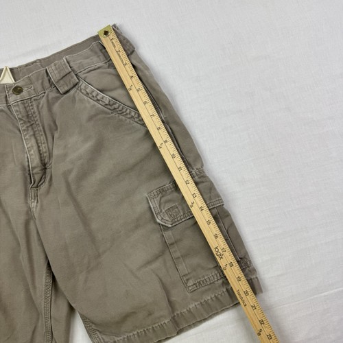 Pantaloncini cargo Carhartt vintage adulto 31 marrone grunge larghi abbigliamento da lavoro hipster anni 90 - Foto 6 di 13